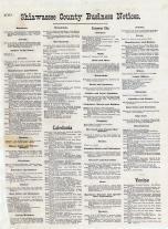 Directory 2, Shiawassee County 1875
